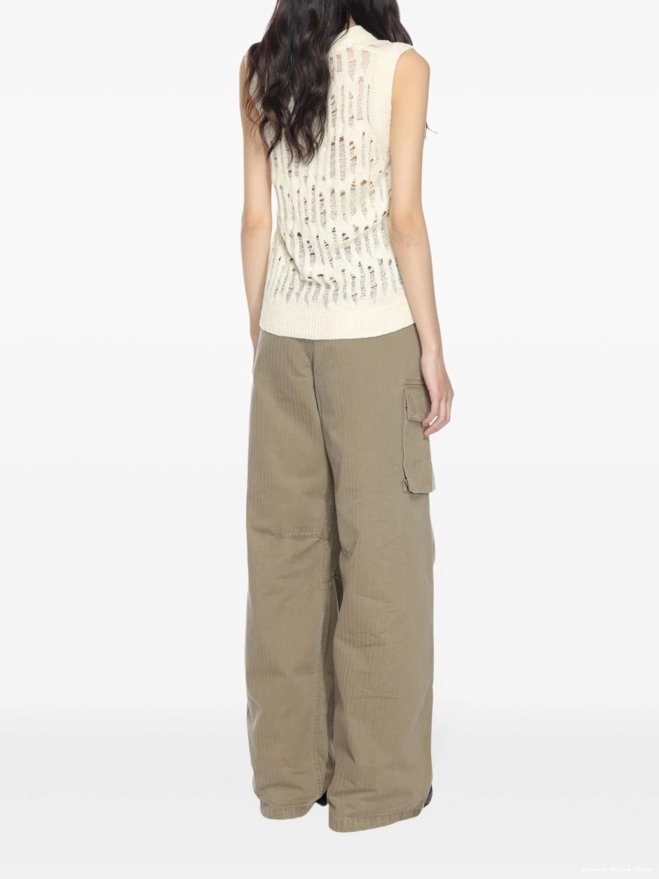 Cheap tank Women Versace knitted top 0822